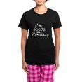 thumbnail image 1 of CafePress - Pajamas - Women's Short Sleeve Print T-Shirt and Pants Dark Cotton Pajama Set, 1 of 7