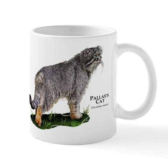 CafePress - Pallas's Cat Mug - 11 oz Ceramic Mug - Novelty Coffee Tea Cup
