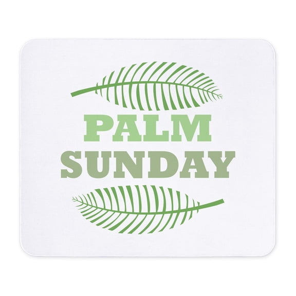 CafePress - Palm Sunday Mousepad - Non-slip Rubber Mousepad, Gaming Mouse Pad
