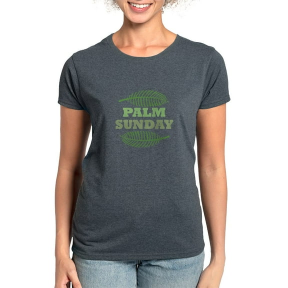 CafePress - Palm Sunday T Shirt - Women's Traditional Fit Dark T-Shirt