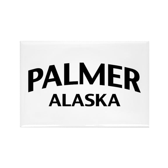 CafePress - Palmer Alaska - Rectangle Magnet, 2"x3" Refrigerator Magnet