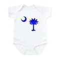 thumbnail image 1 of CafePress - Palmetto And Crescent SC Infant Bodysuit - Baby Light Bodysuit, Size Newborn - 24 Months, 1 of 4