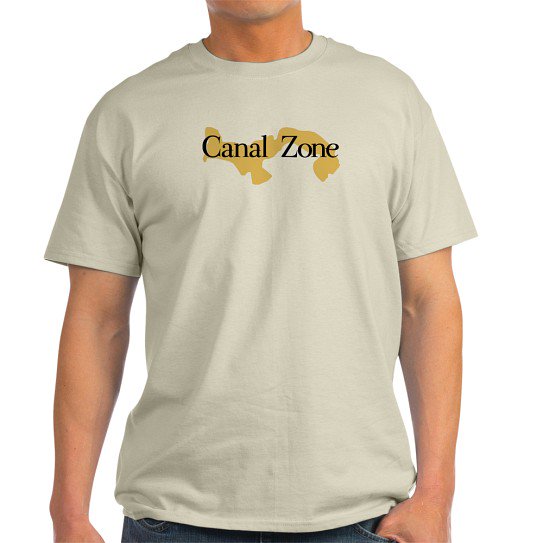CafePress - Panama Canal Zone Light T Shirt - Men's Classic Cotton T-Shirts