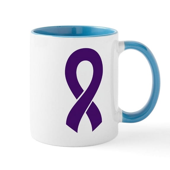 CafePress - Pancreatic Cancer Awareness Mugs - 11 oz Ceramic Mug - Novelty Coffee Tea Cup