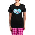 thumbnail image 1 of CafePress - Panda Balloon Women's Dark Pajamas - Women's Short Sleeve Print T-Shirt and Pants Dark Cotton Pajama Set, 1 of 7