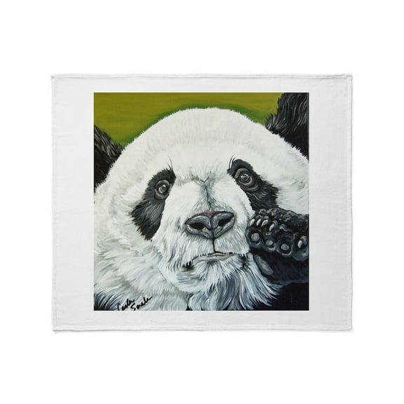 CafePress - Panda Bear Throw Blanket - Soft Fleece Throw Blanket, 50"x60" for All Ages