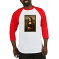 thumbnail image 1 of CafePress - Pandemic Mona Lisa Baseball Jersey - Cotton Baseball Jersey, 3/4 Raglan Sleeve Shirt, 1 of 4