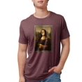 thumbnail image 1 of CafePress - Pandemic Mona Lisa T Shirt - Mens Tri-blend T-Shirt, 1 of 1