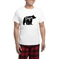 thumbnail image 1 of CafePress - Papa Bear Pajamas - Men's Light Loose Fit Cotton Pajama Set, 1 of 7
