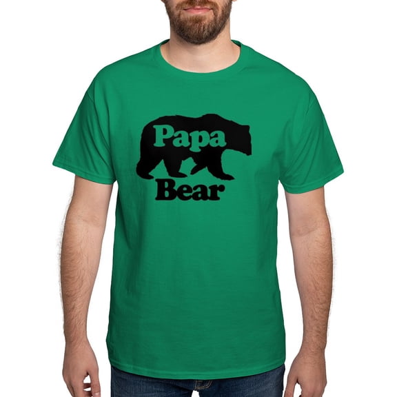 CafePress - Papa Bear T Shirt - Men's Classic Graphic Cotton T-Shirt