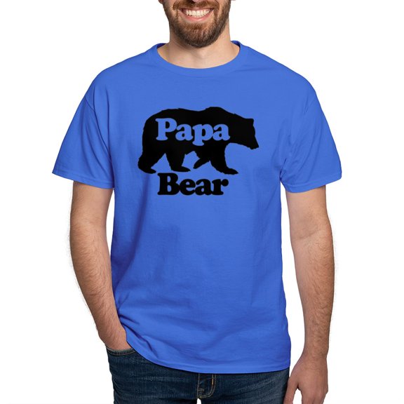 CafePress - Papa Bear T Shirt - Men's Classic Graphic Cotton T-Shirt