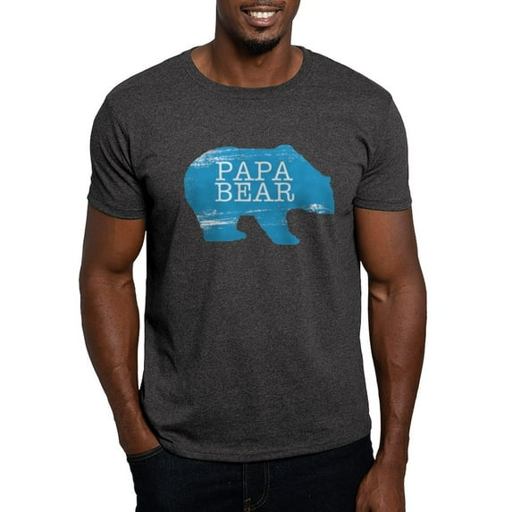 CafePress - Papa Bear T Shirt - Men's Classic Graphic Cotton T-Shirt