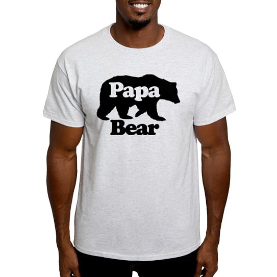 CafePress - Papa Bear T Shirt - Men's Classic Cotton T-Shirts
