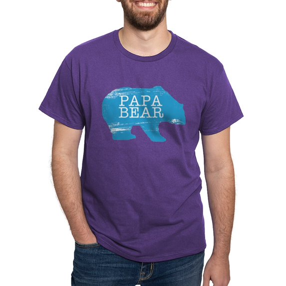 CafePress - Papa Bear T Shirt - Men's Classic Graphic Cotton T-Shirt