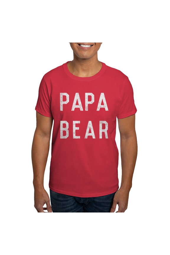 - Papa Bear T Shirt - Men's Classic Graphic Cotton T-Shirt