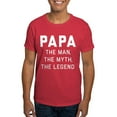 thumbnail image 1 of CafePress - Papa: The Man The Myth The Legend Dark T Shirt - Men's Classic Graphic Cotton T-Shirt, 1 of 4