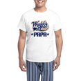 thumbnail image 1 of CafePress - Papa (Worlds Best) Men's Light Pajamas - Men's Light Loose Fit Cotton Pajama Set, 1 of 7