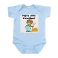 thumbnail image 1 of CafePress - Papa's Little Farmhand Infant Bodysuit - Baby Light Bodysuit, Size Newborn - 24 Months, 1 of 4