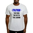 thumbnail image 1 of CafePress - Papaw The Man, The Myth, The Legend T Shirt - Light T-Shirt - CP, 1 of 4