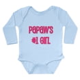 thumbnail image 1 of CafePress - Papaw's #1 Girl Body Suit - Long Sleeve Cotton Baby Bodysuit, 1 of 4