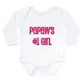 thumbnail image 1 of CafePress - Papaw's #1 Girl Body Suit - Long Sleeve Cotton Baby Bodysuit, 1 of 4