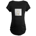 thumbnail image 1 of CafePress - Paper Butterflies Maternity T Shirt - Maternity Dark T-Shirt, 1 of 3