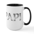 thumbnail image 1 of CafePress - Papi Large Mug - 15 oz Ceramic Large White Novelty Mug, 1 of 4