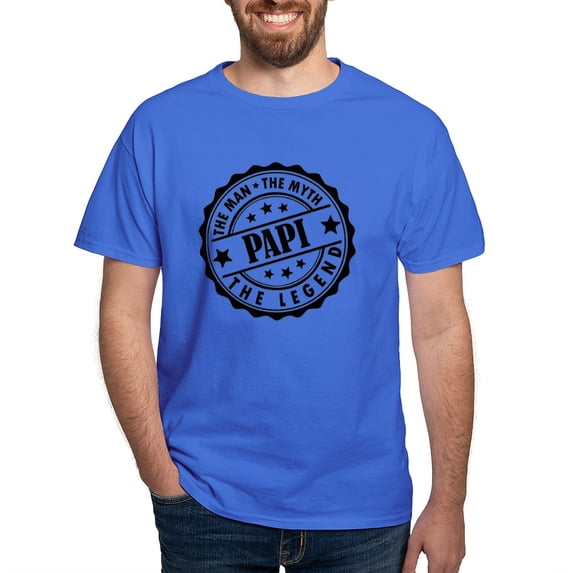 CafePress - Papi The Man The Myth The Legend T Shirt - Men's Classic Graphic Cotton T-Shirt