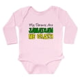 thumbnail image 1 of CafePress - Parents Jamaican Me Crazy Body Suit - Long Sleeve Cotton Baby Bodysuit, 1 of 4
