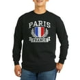 thumbnail image 1 of CafePress - Paris France Long Sleeve Dark T Shirt - Long Sleeve Dark T-Shirt, 1 of 4