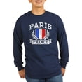 thumbnail image 1 of CafePress - Paris France Long Sleeve Dark T Shirt - Long Sleeve Dark T-Shirt, 1 of 4