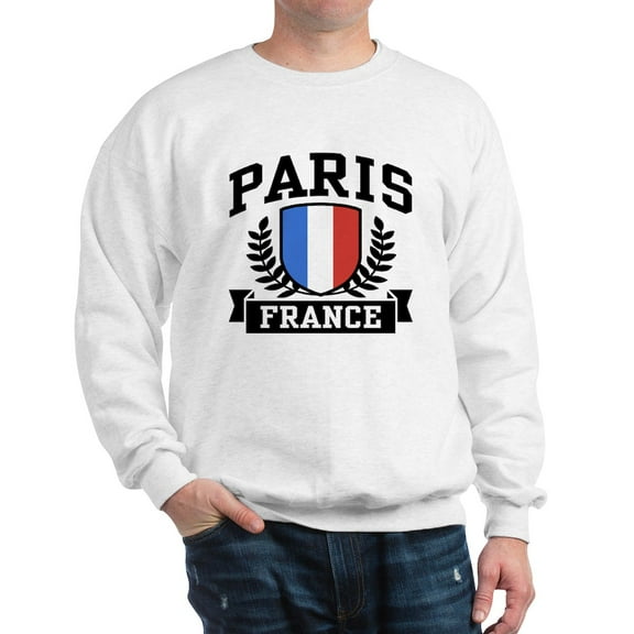 CafePress - Paris France Sweatshirt - Crew Neck Sweatshirt