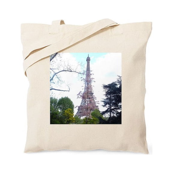 CafePress - Paris In Spring Tote Bag - Unisex Canvas Tote Bag, Beige, 1-Piece