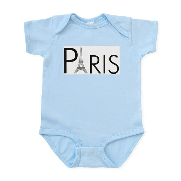 CafePress - Paris Only Infant Bodysuit - Baby Light Bodysuit, Size Newborn - 24 Months