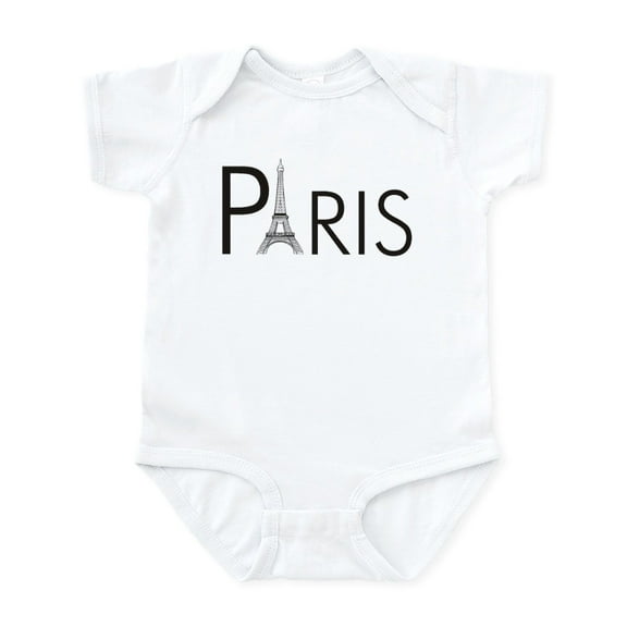 CafePress - Paris Only Infant Bodysuit - Baby Light Bodysuit, Size Newborn - 24 Months