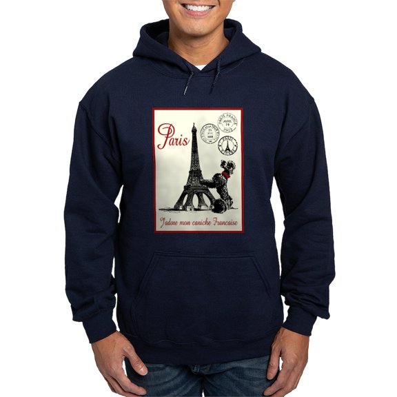 CafePress - Paris Poodle Sweatshirt - Pullover Hoodie, Classic, Comfortable Hooded Sweatshirt
