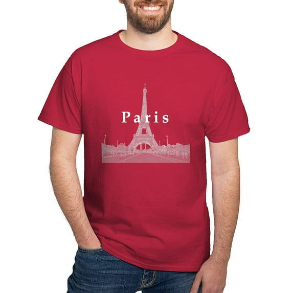 CafePress - Paris T Shirt - Men's Classic Graphic Cotton T-Shirt