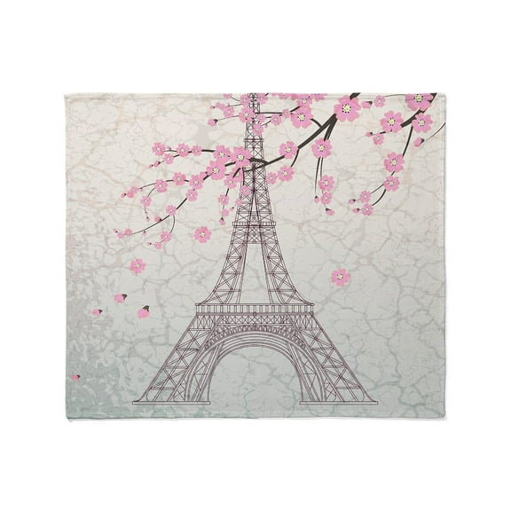 CafePress - Paris Throw Blanket - Soft Fleece Throw Blanket, 50"x60" Stadium Blanket
