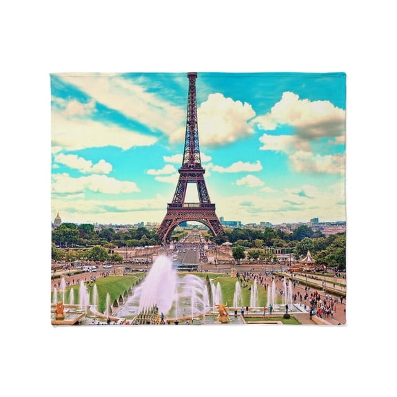 CafePress - Paris Throw Blanket - Soft Fleece Throw Blanket, 50"x60" Stadium Blanket