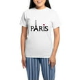 thumbnail image 1 of CafePress - Paris Women's Light Pajamas - Women's Short Sleeve Print T-Shirt and Pants Light Cotton Pajama Set, 1 of 7
