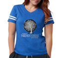 thumbnail image 1 of CafePress - Parkinsons Disease Tree Blk Women's Football T Shi - Womens Football Shirt, 1 of 4