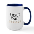 thumbnail image 1 of CafePress - Parrot Dad Mugs - 15 oz Ceramic Large White Novelty Mug, 1 of 4