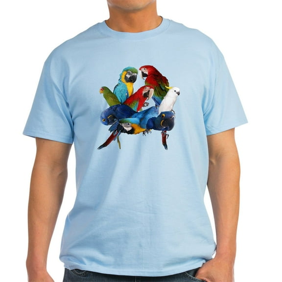 CafePress - Parrots Men's Value T Shirt - Men's Classic Graphic T-Shirt