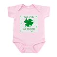 thumbnail image 1 of CafePress - Part Irish All Trouble Infant Bodysuit - Baby Light Bodysuit, Size Newborn - 24 Months, 1 of 4