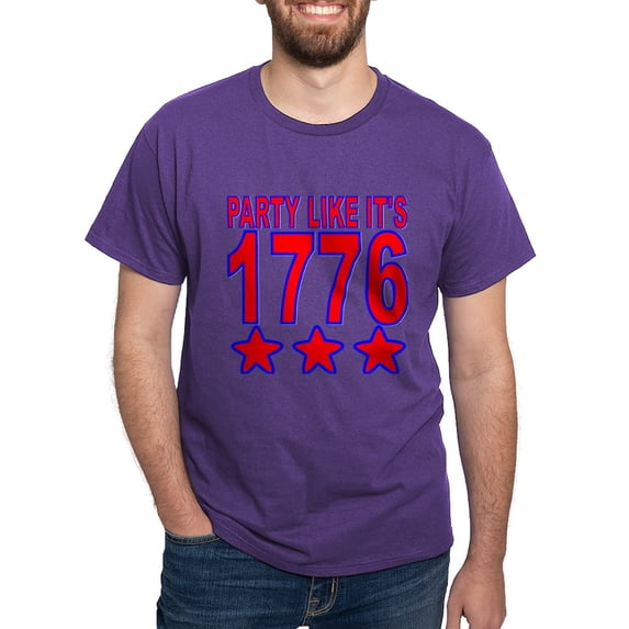 CafePress - Party Like Its 1776 T Shirt - Men's Classic Graphic Cotton T-Shirt