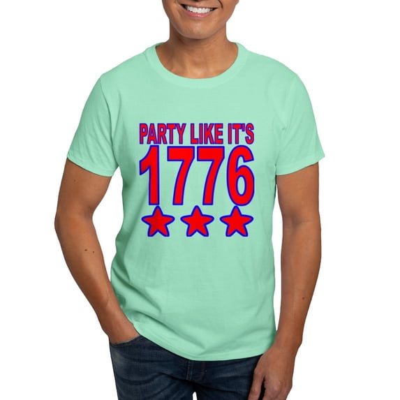 CafePress - Party Like Its 1776 T Shirt - Men's Classic Graphic Cotton T-Shirt