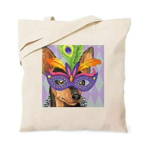 CafePress - Party Min Pin Tote Bag - Unisex Canvas Tote Bag, Beige, 1-Piece