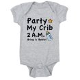 thumbnail image 1 of CafePress - Party My Crib Body Suit - Cute Infant Bodysuit Baby Romper, 1 of 1