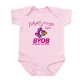 thumbnail image 1 of CafePress - Party My Crib Girls - Baby Light Bodysuit, Size Newborn - 24 Months, 1 of 4