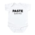 thumbnail image 1 of CafePress - Paste (Ctrl+V) Baby Body Suit - Baby Light Bodysuit, Size Newborn - 24 Months, 1 of 4